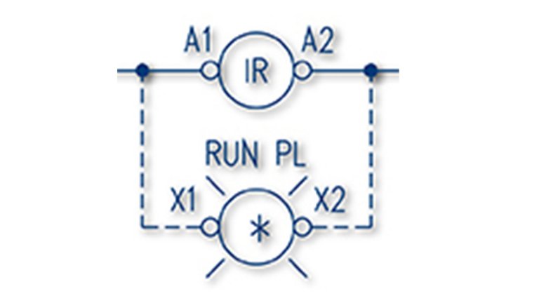 Interposing Relay CA6 Contactor electrical diagram