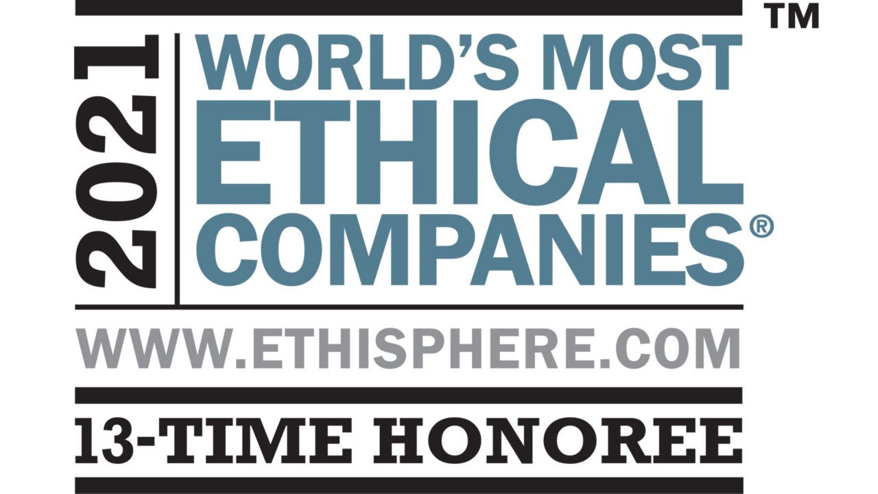 「2021年世界で最も倫理的な企業」に13度目となる選出 hero image