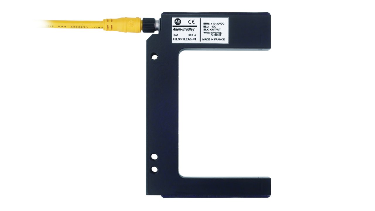 45LST Metal Optical Fork Sensors | Allen-Bradley