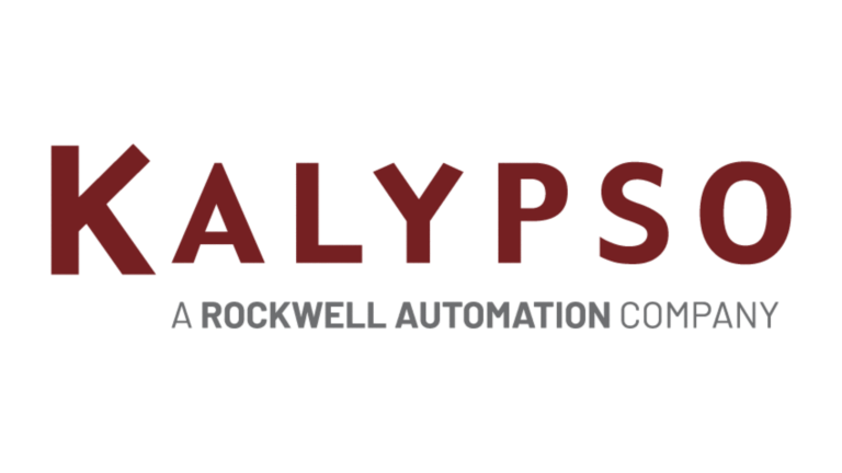Logotipo de Kalypso en color borgoña