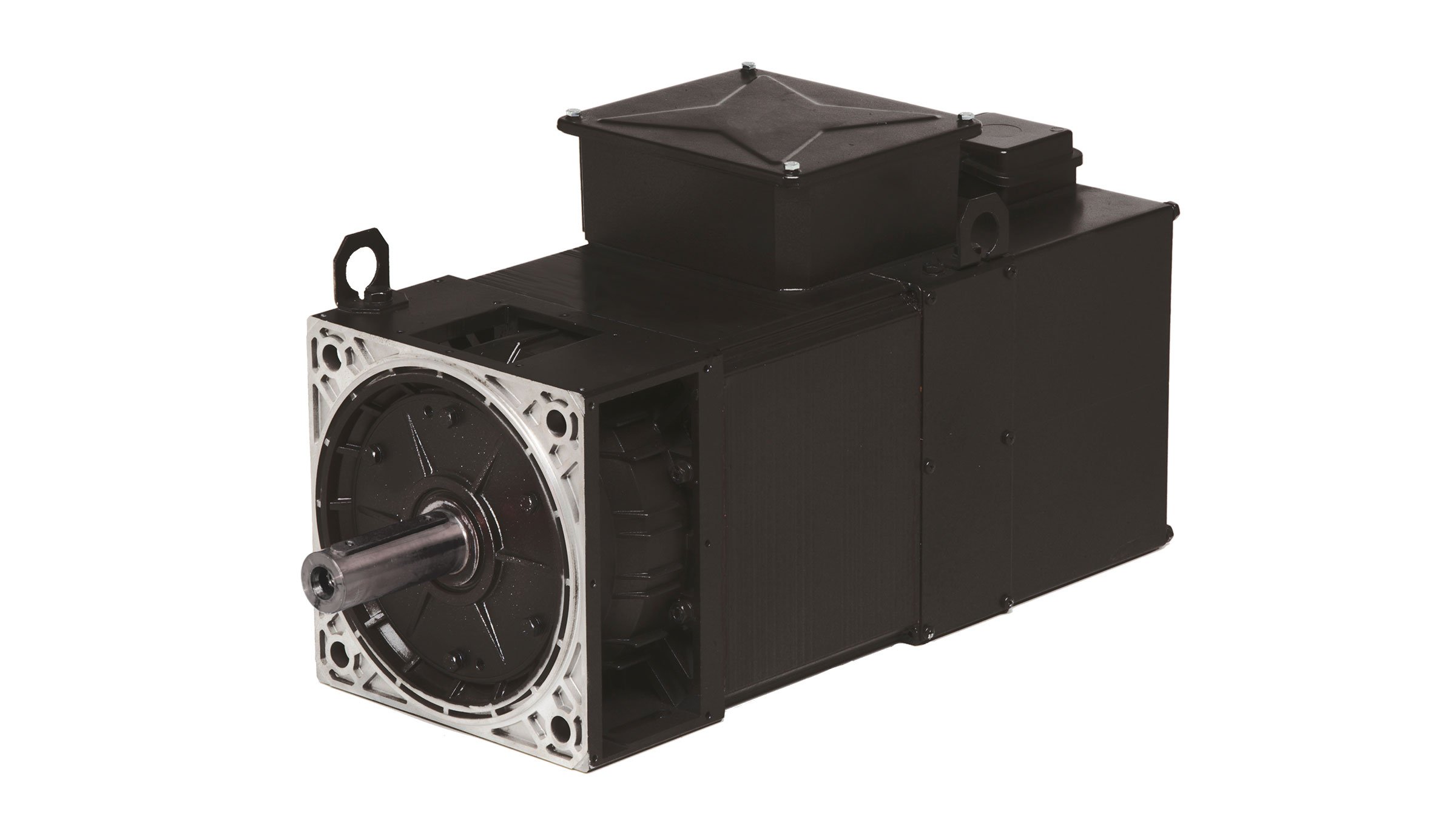 An isometric view of a Kinetix MMA motor in the small frame format