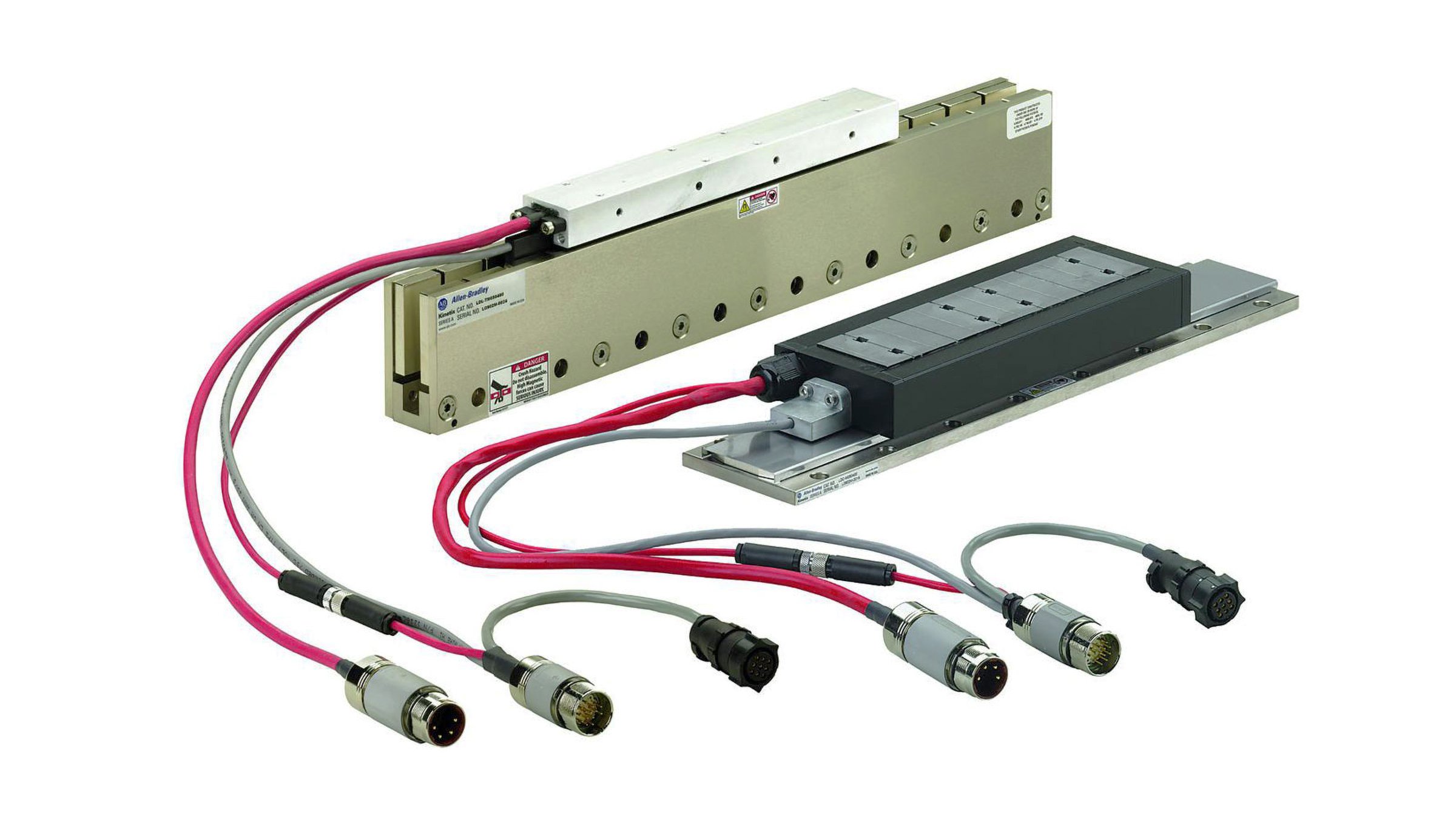 Os servo-motores lineares cód. cat. LDC-Series™ e LDL-Series™ da Allen-Bradley proporcionam um posicionamento linear preciso a velocidades muito elevadas. 