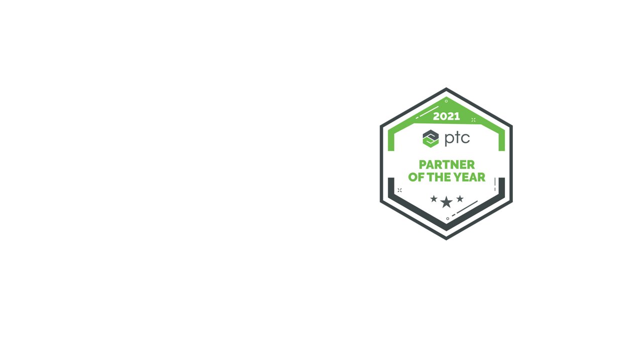 Green, white and black PTC Partner Network Award logo