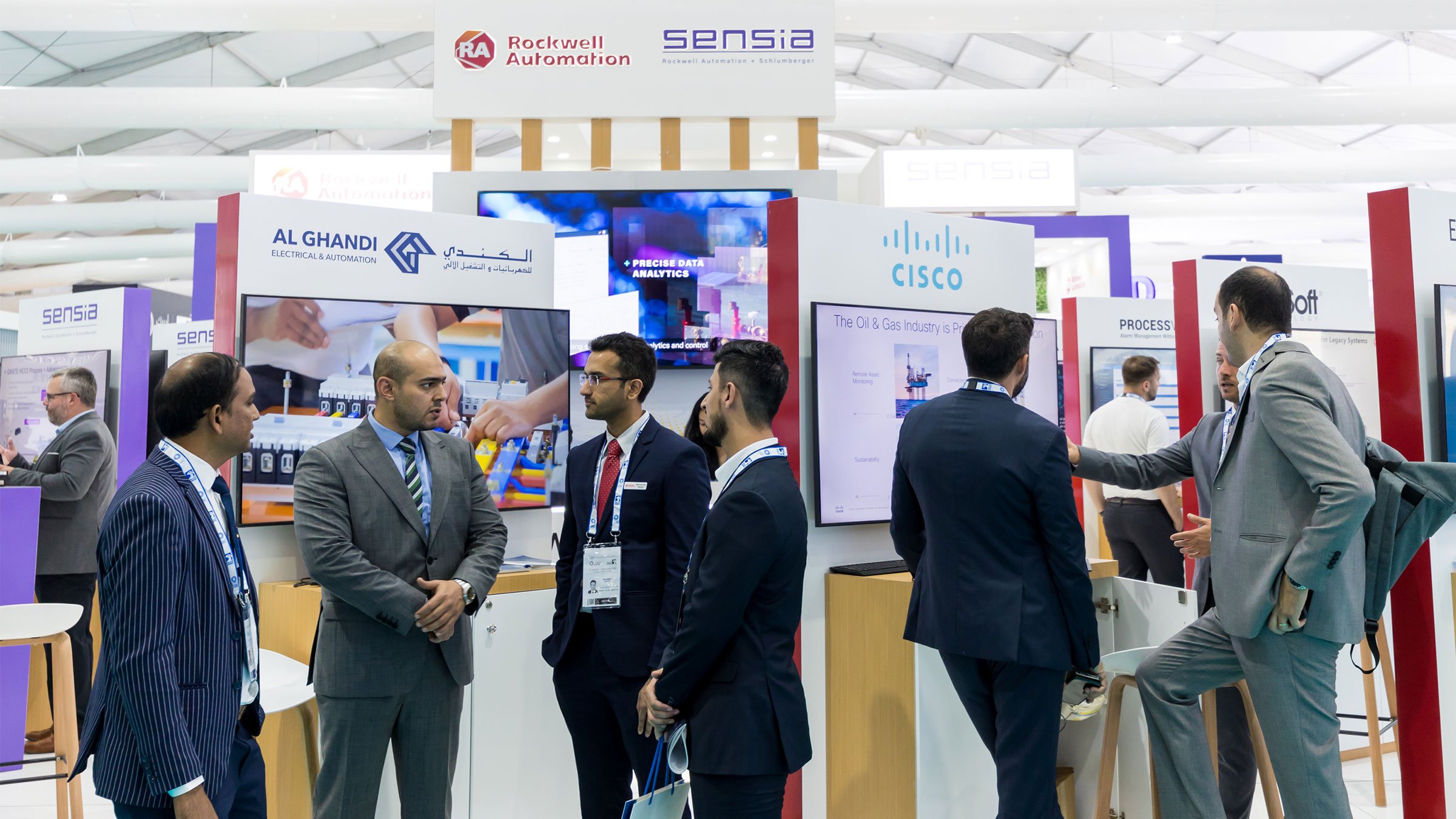 Adipec 2022 Event image with Partner stands