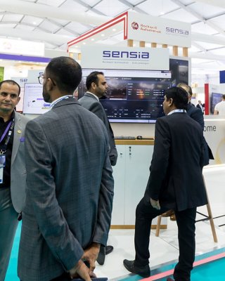 Adipec 2022 Event in UAE Booth with Partner stands