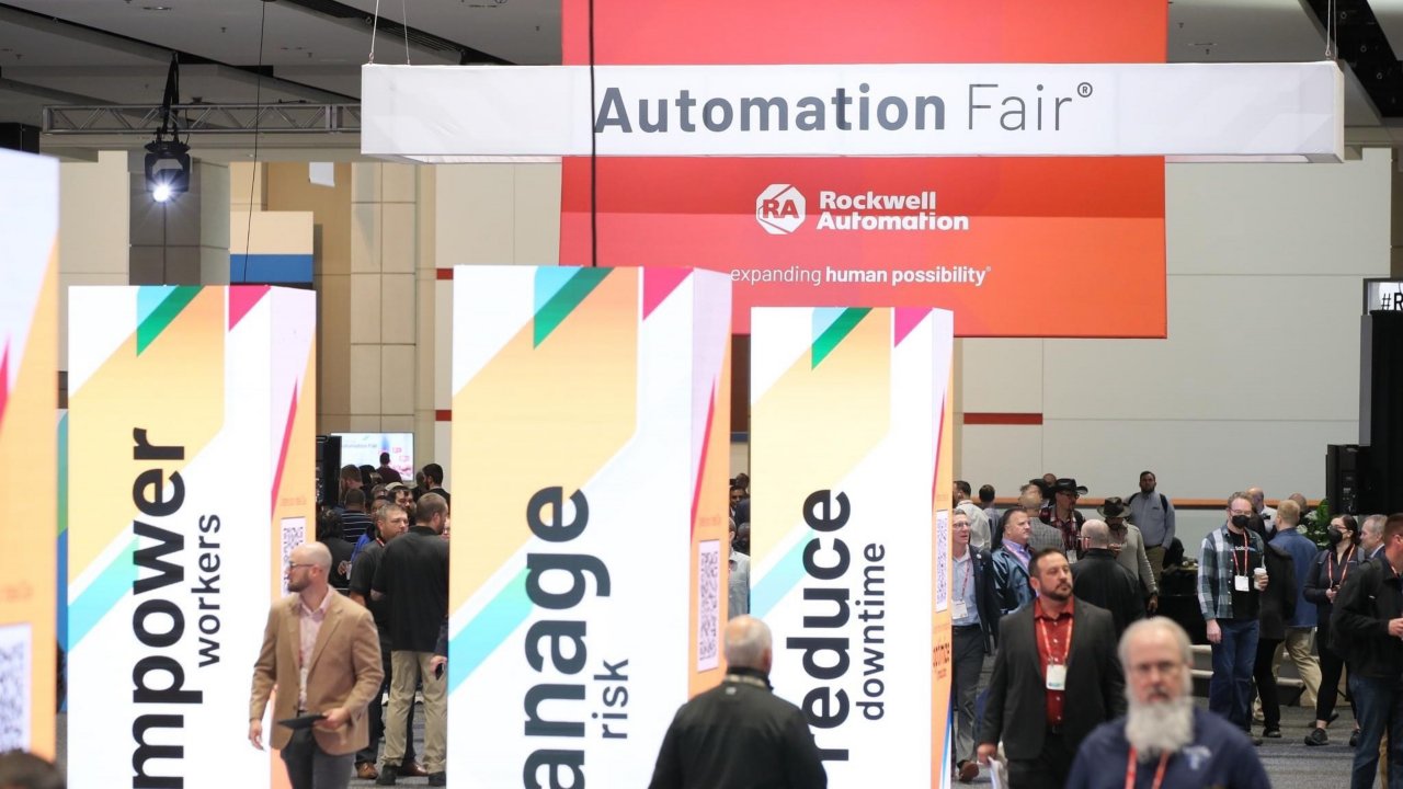Automation Fair 2022 expo floor