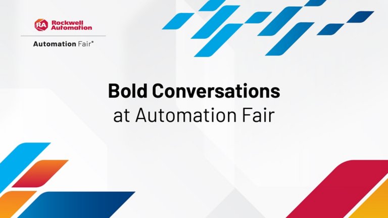 Title card for Bold Conversations at Automation Fair video from Automation Fair 2022