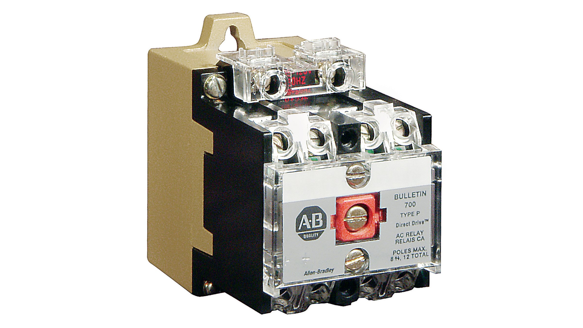 Allen-Bradley Hochleistungsrelais der Serie 700-P, 700-PH und 700-PK verfügen über vier verschiedene Kontaktkassetten für spezifische Schaltanforderungen.