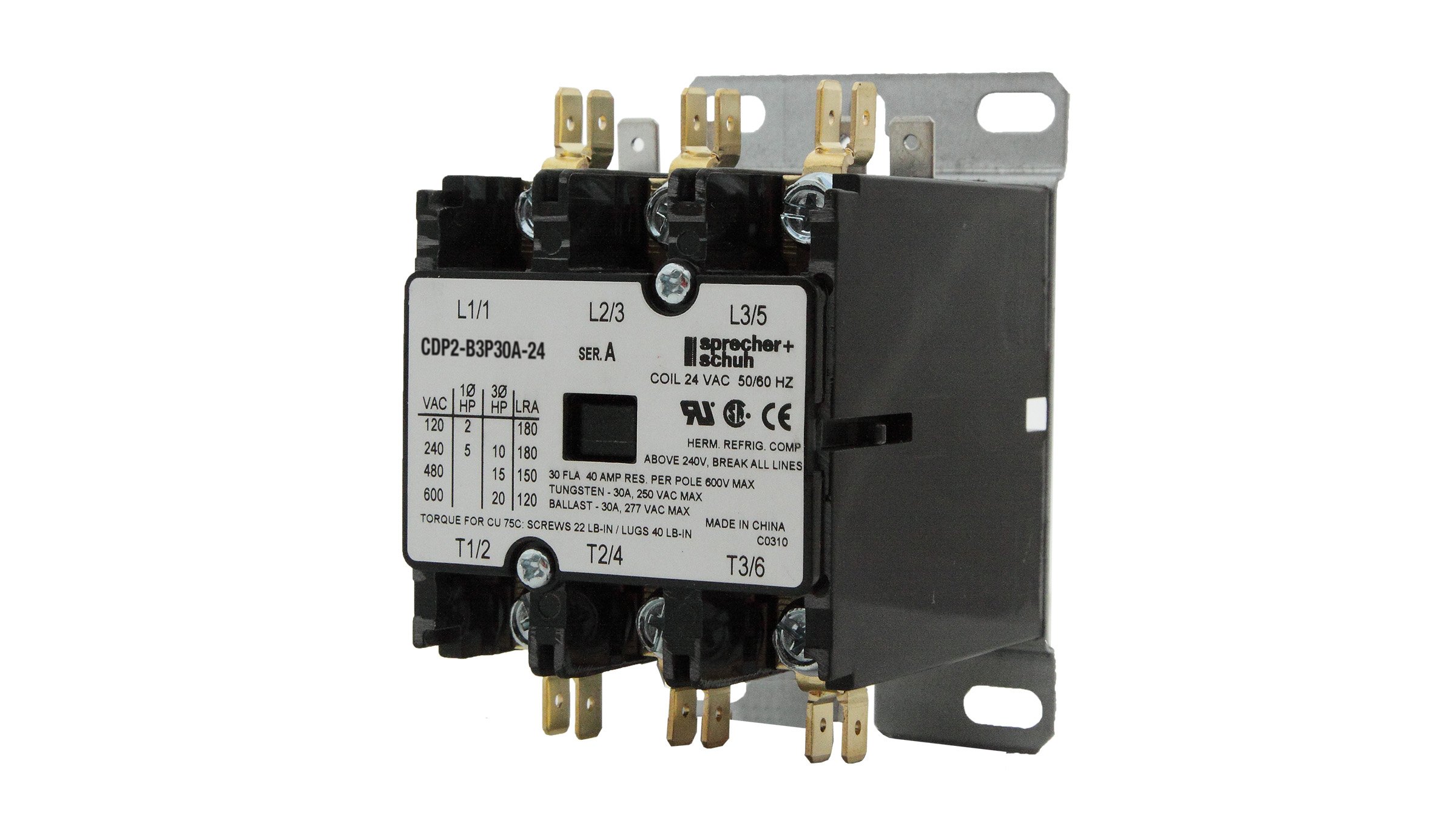 CDP2 3pole definite purpose contactor