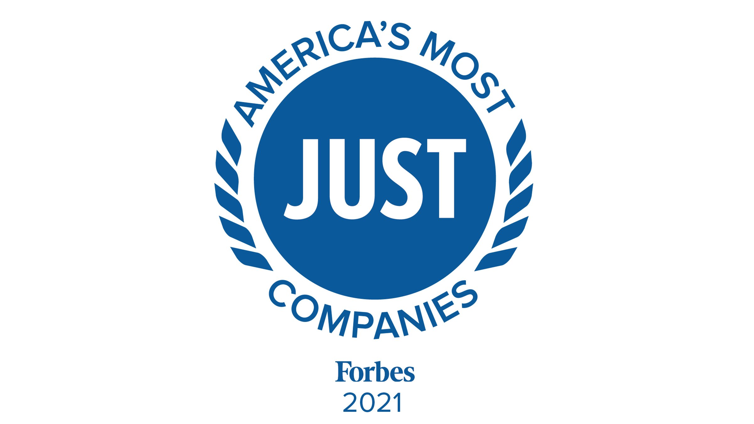 America's Most Just Companies Forbes 2021 logo