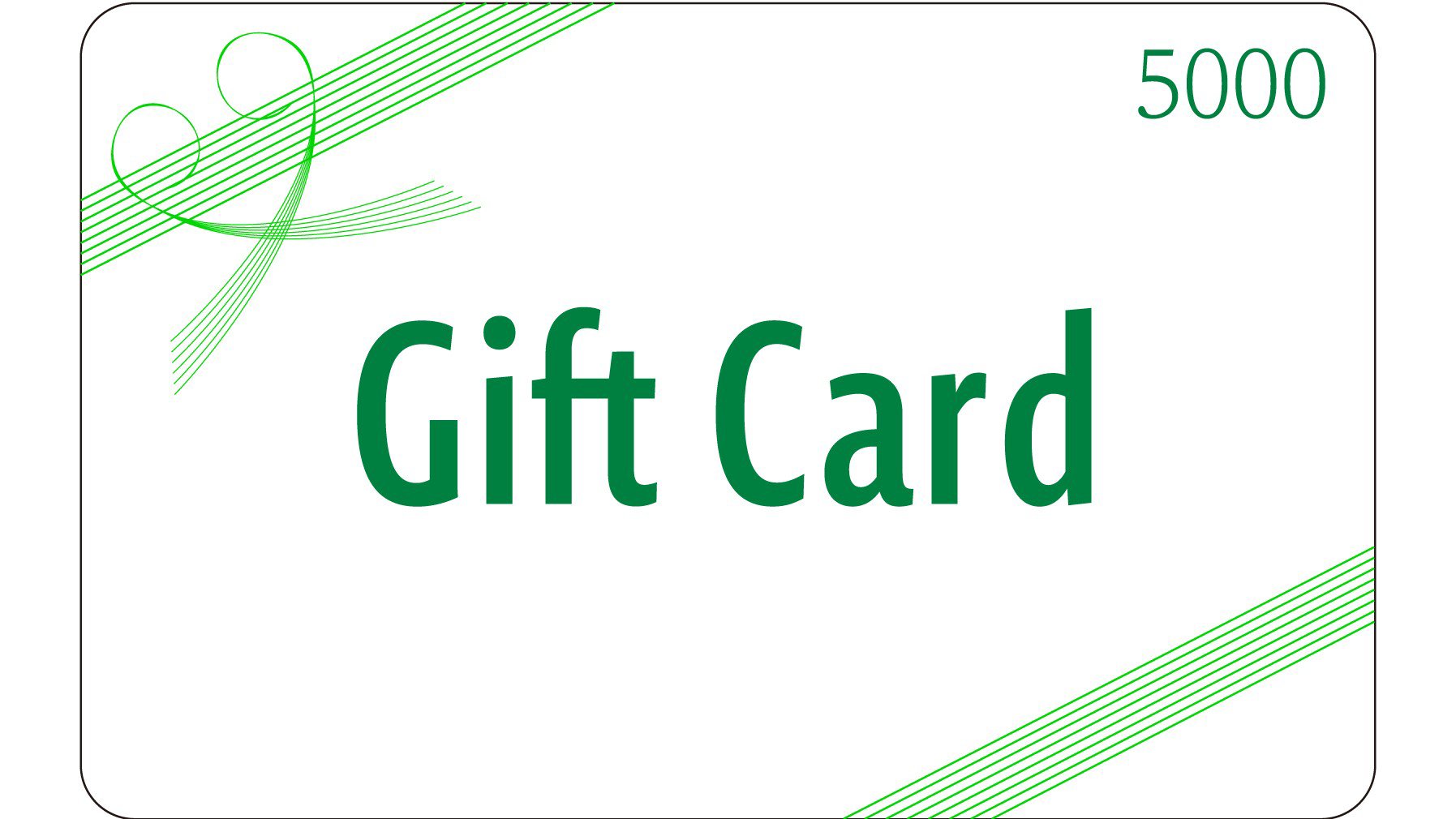 gift card 5000