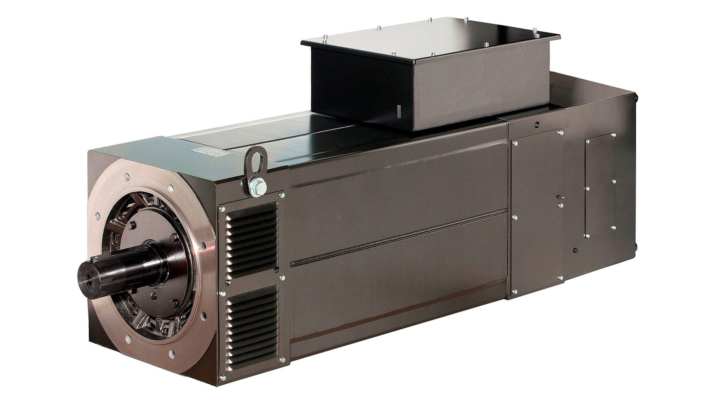 Isometric view of a Kinetix MMA Motor with Axial Blower in its large format board type