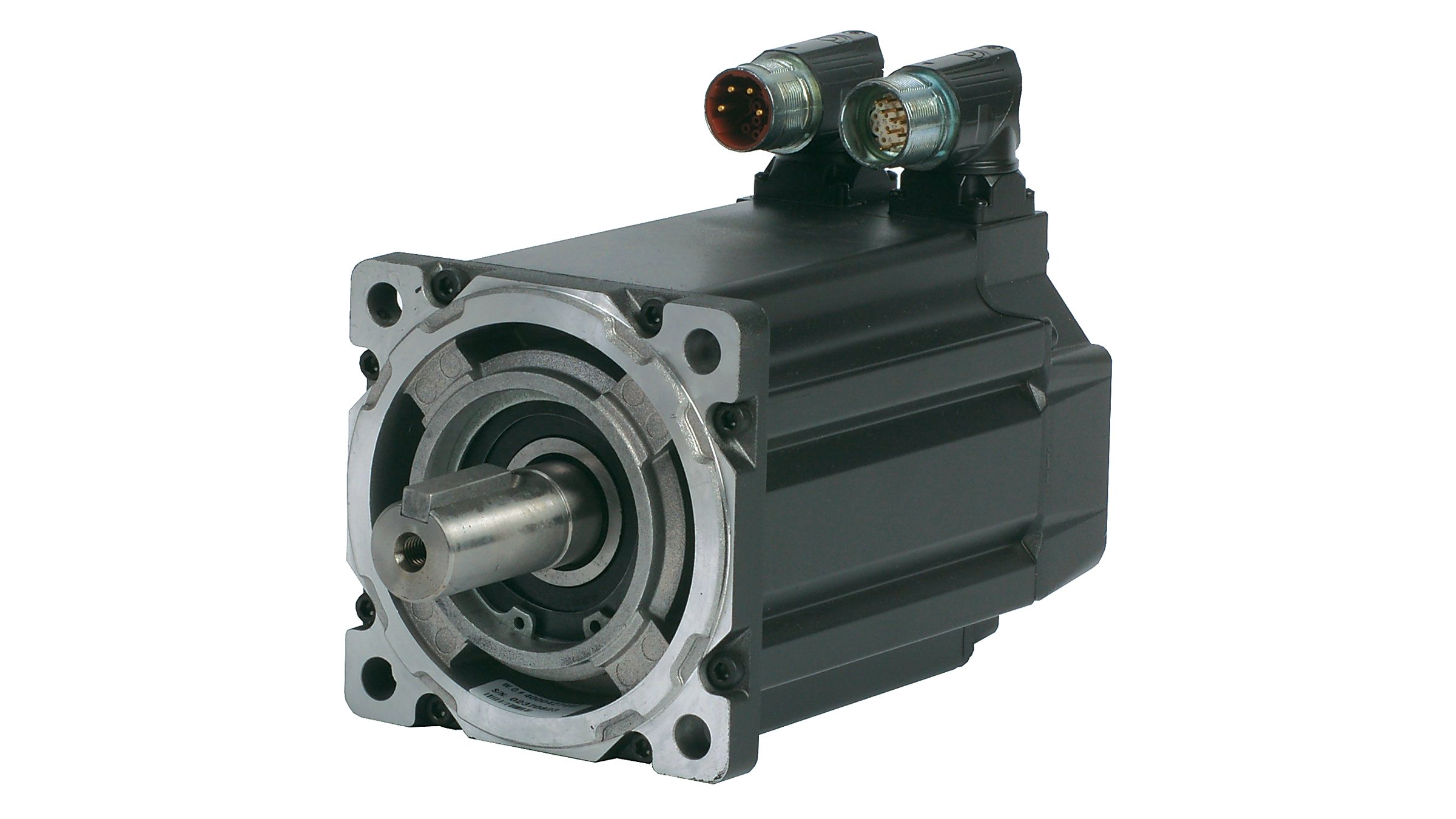 Allen‑Bradley MP-Series™ Medium Inertia (MPM) Servo Motors offer IEC metric mounting dimensions and rotatable DIN connectors that provide flexible connector orientation for ease of cable routing.
