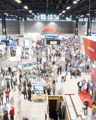 Automation fair showfloor showcasing new Rockwell Automation products