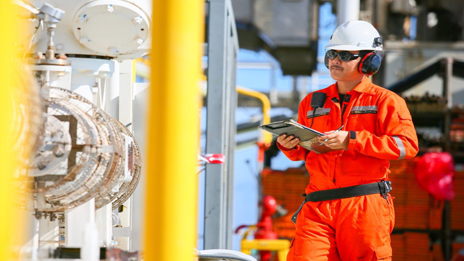 Operador en planta de gas o petróleo