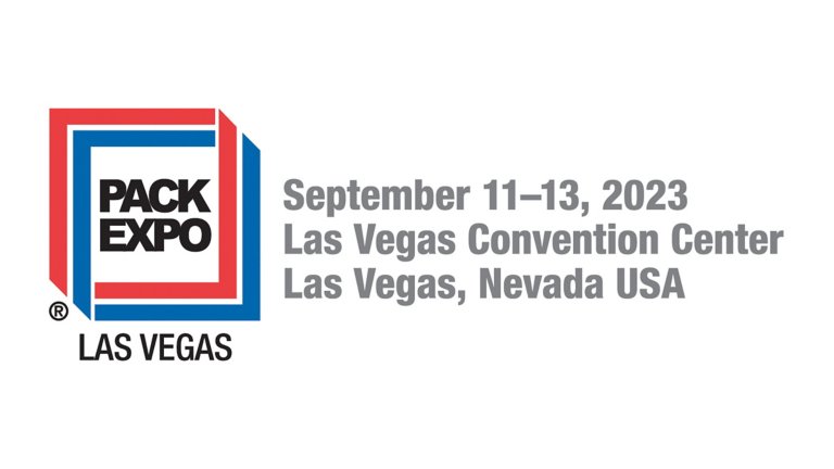 Pack Expo Las Vegas logo with dates and location to the right