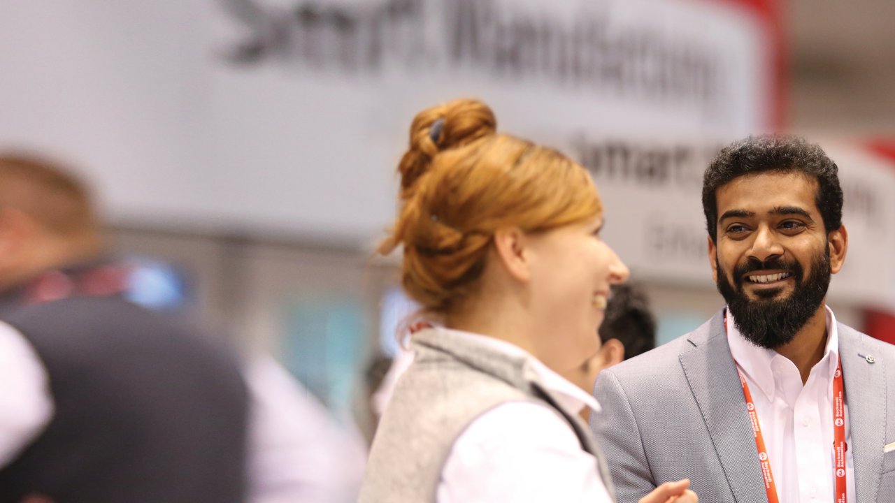 Rockwell Automation on the Move event image of customers interacting