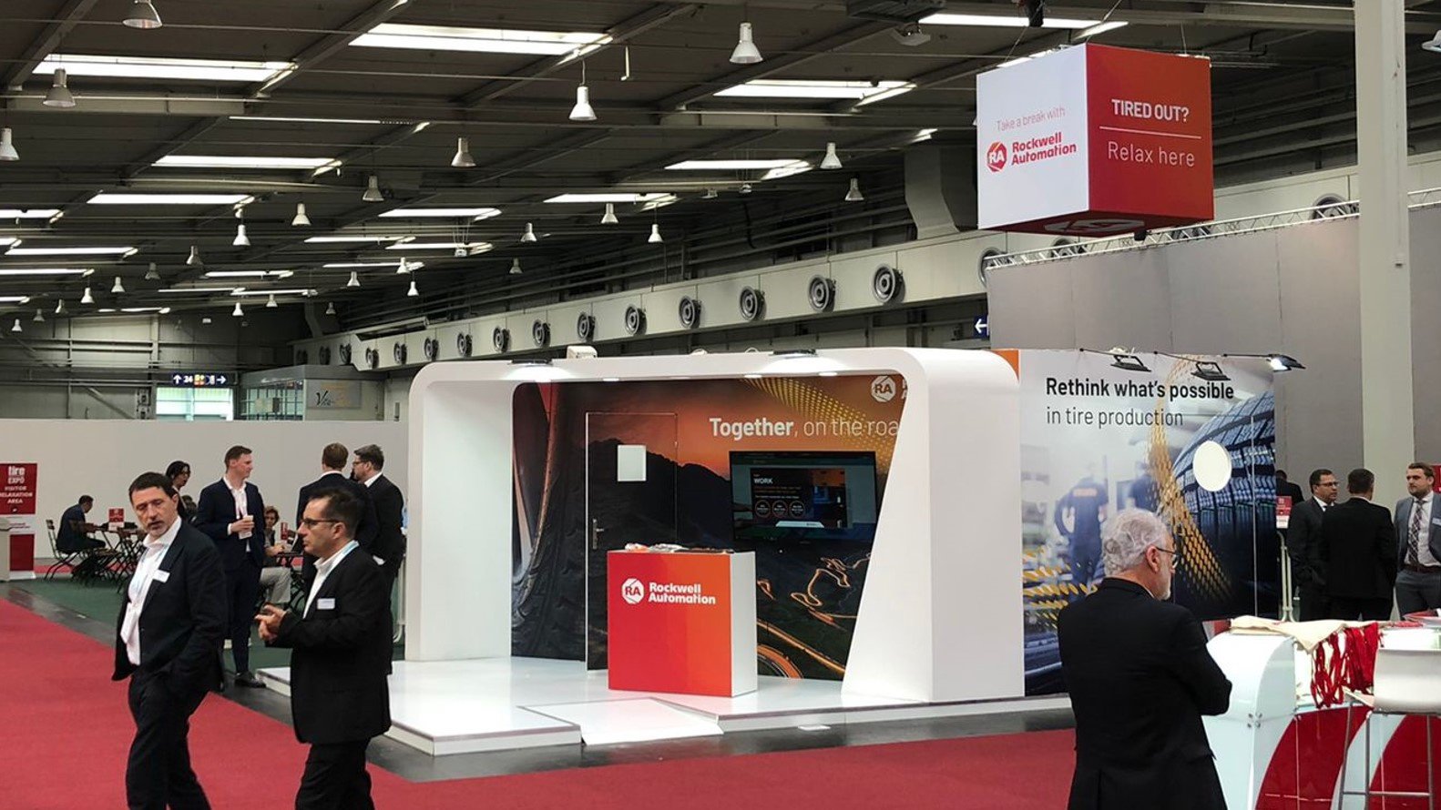 Rockwell Automation Stand at Tire Tech 2022