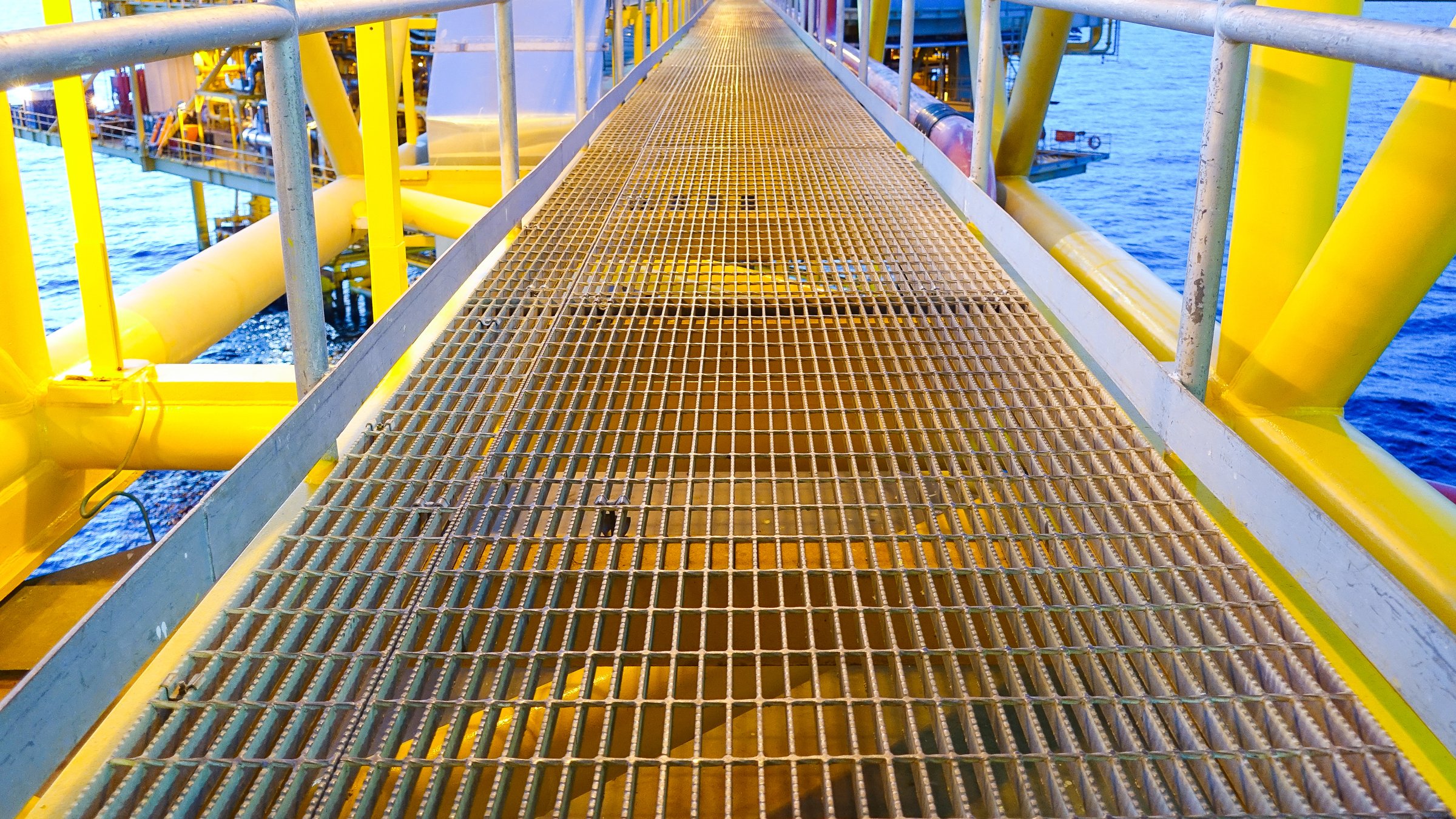 Safety bridge in a facility