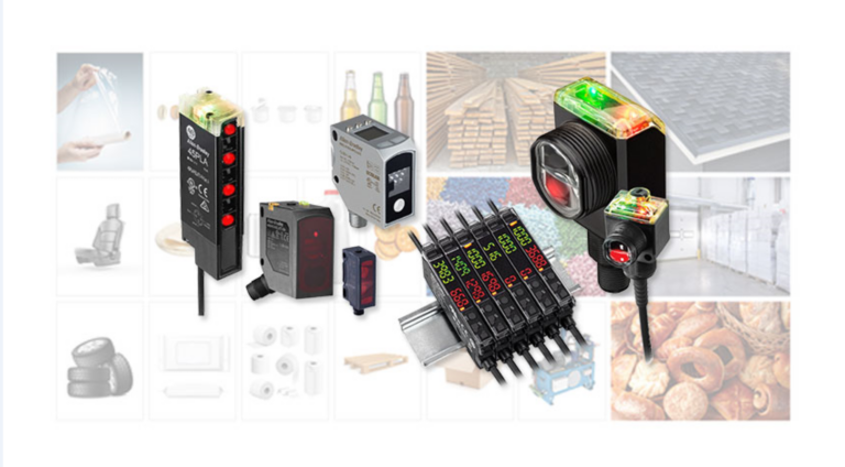 Collage con sensores e interruptores que se pueden encontrar en la herramienta de selección de sensores