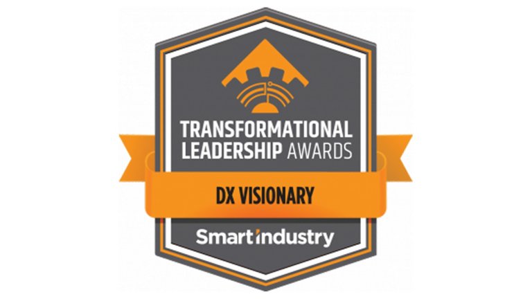 Smart Industry DX Visionary Award logo Transformational Leadership Awards