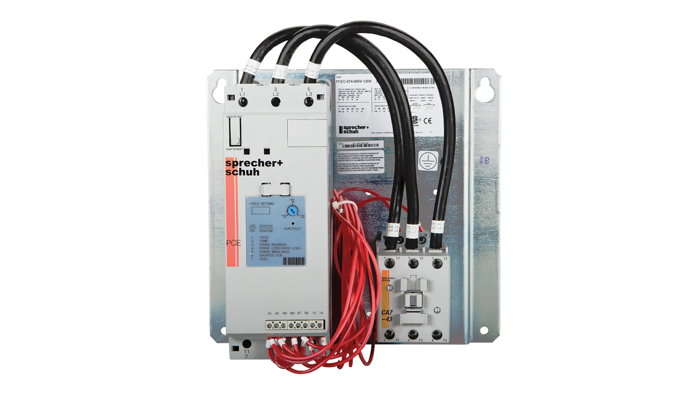 Series PCEC Hydraulic Elevator Softstarters