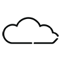 black cloud icon