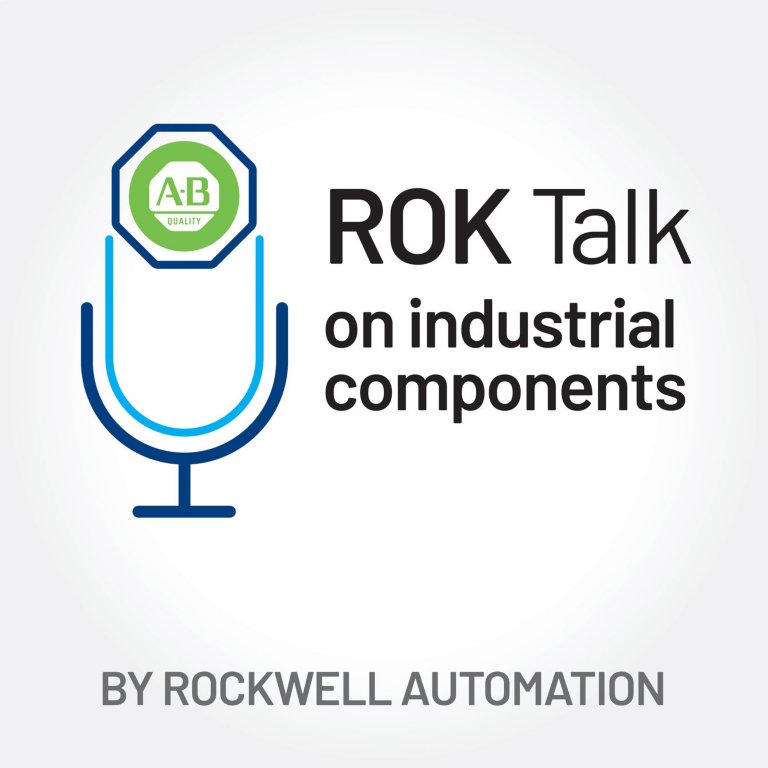 ROKTalk industrial components podcast logo