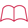 red knowledgebase icon