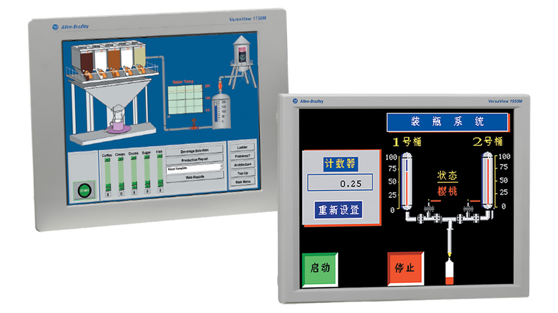 Monitor industriali standard