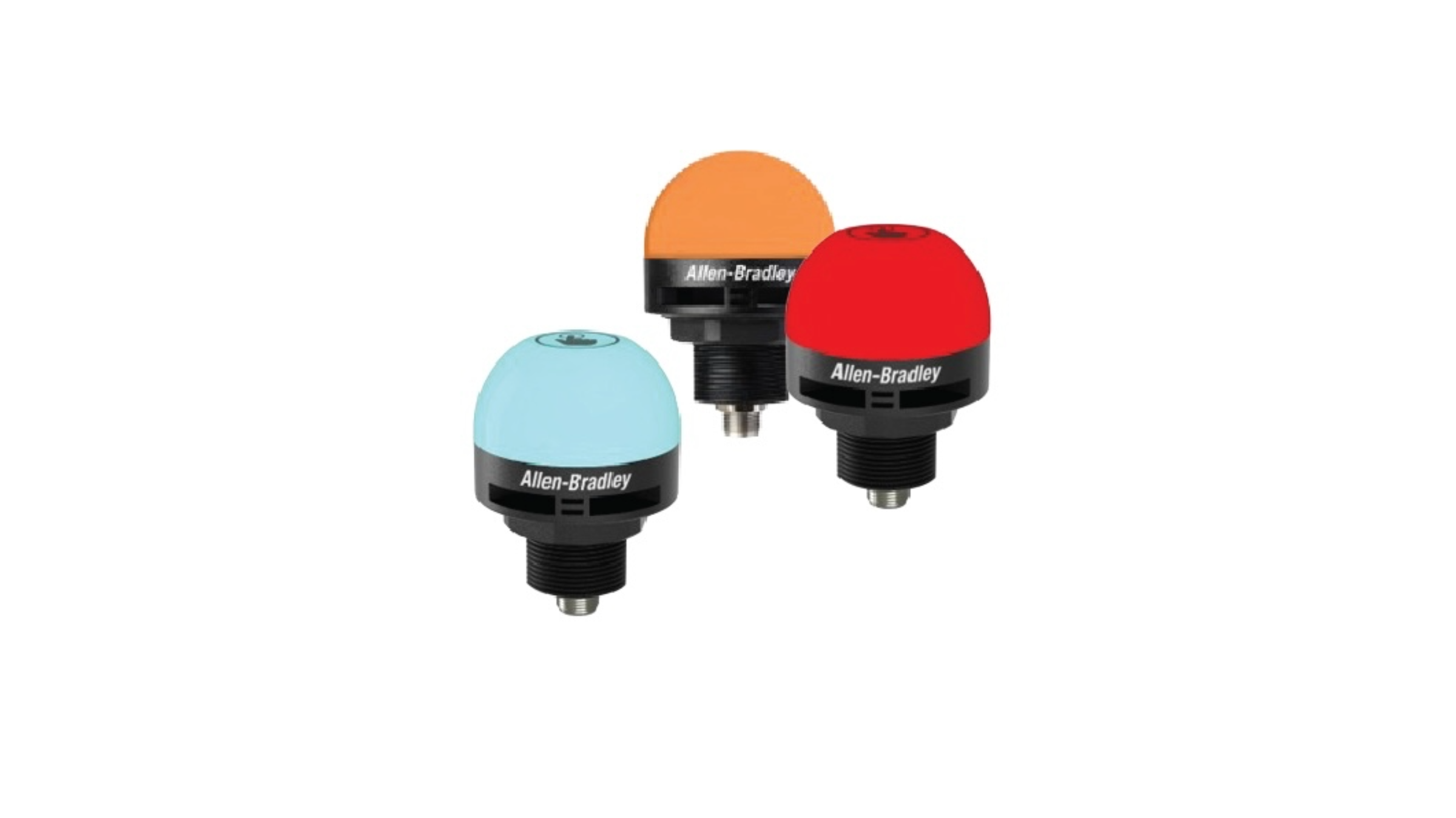 853C and 853D On Machine LED indicators set of 3. Discrete, programmable and IO-Link options help machine builders and End Users see issues sooner