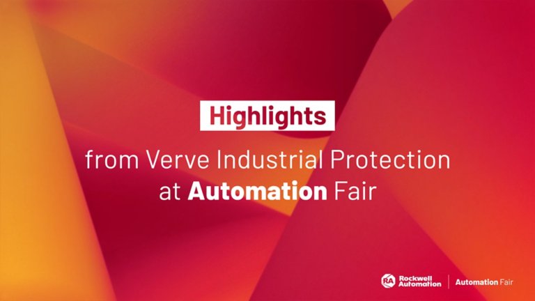 Highlights from Verve Industrial Protection at Automation Fair