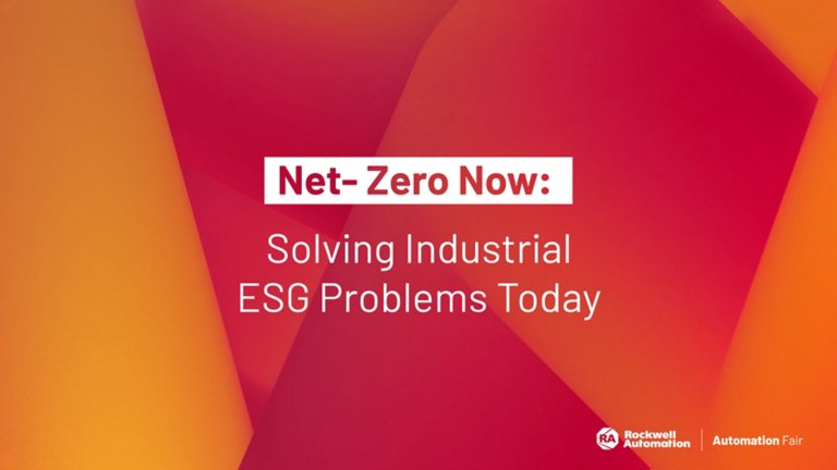 Net- Zero Now: Solving Industrial ESG Problems Today