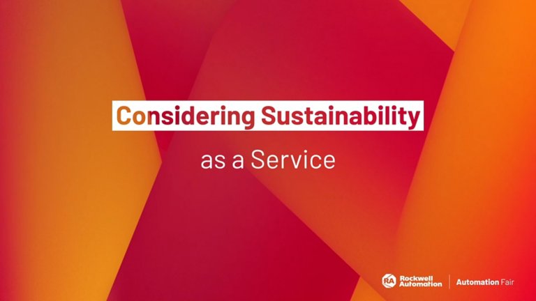 Considering Sustainability as a Service