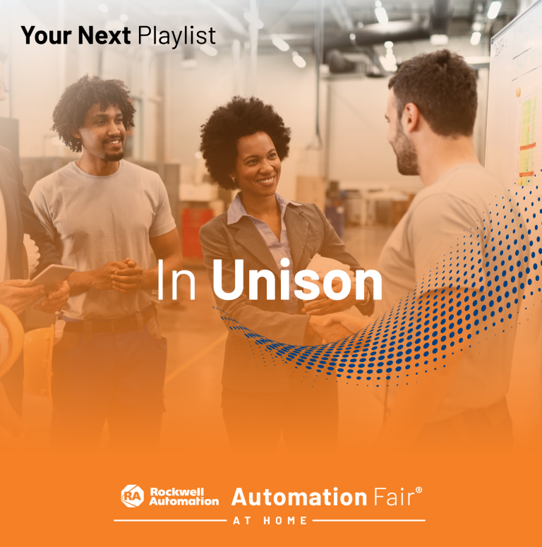 In Unison webinar playlist featuring the top inclusion and diversity sessions from Automation Fair® At Home