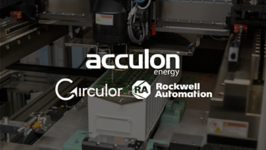 Acculon Energy, Circulor, Rockwell Automation logos