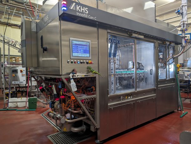  can-filling machine from KHS Group installed at Lakefront Brewery