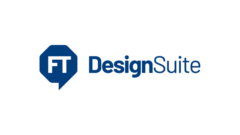 Logotipo azul do FactoryTalk DesignSuite