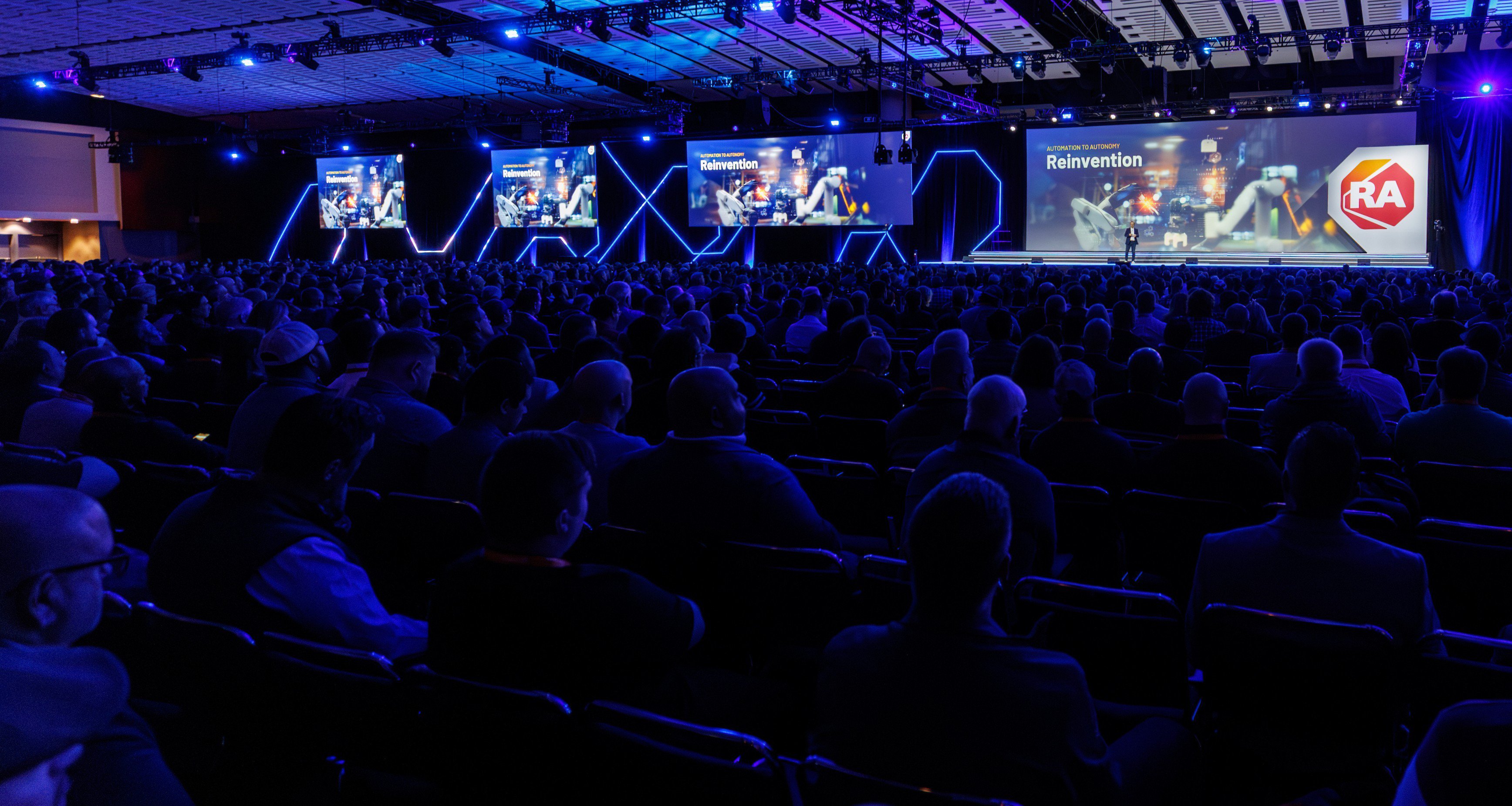 Automation Fair keynotes stage