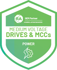Medium Voltage Drives and MCCs Badge