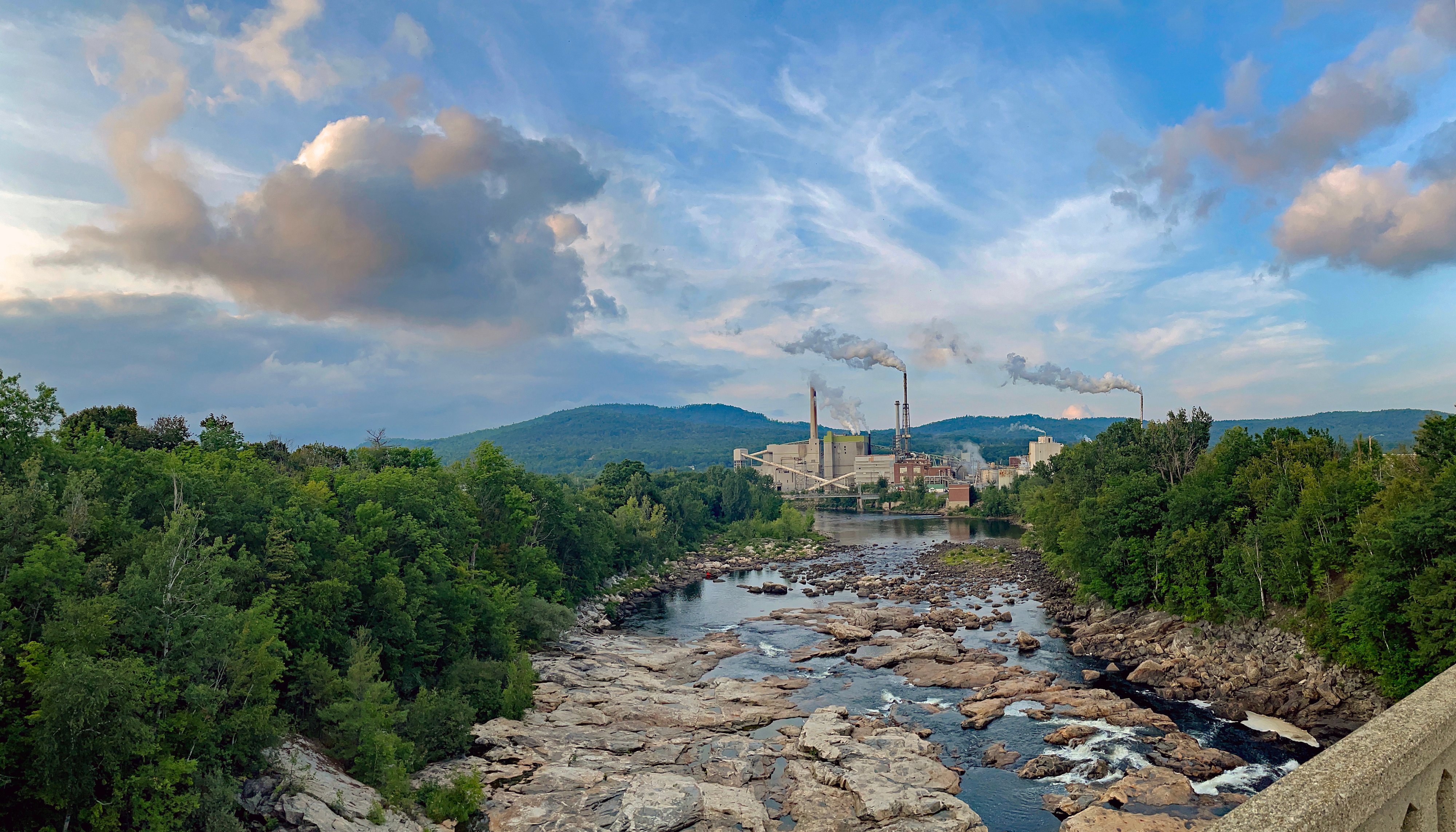 Rumford Mill is a pulp mill and paper mill located in the United States town of Rumford, Maine along the Androscoggin River.