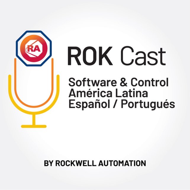 Logotipo del podcast ROKCast