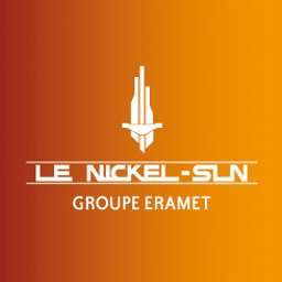Logo de Société Le Nickel (SLN), une entité du groupe Eramet, premier producteur mondial de ferronickel.