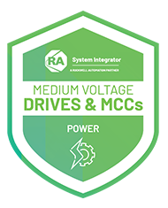Medium Voltage Drives and MCCs Badge