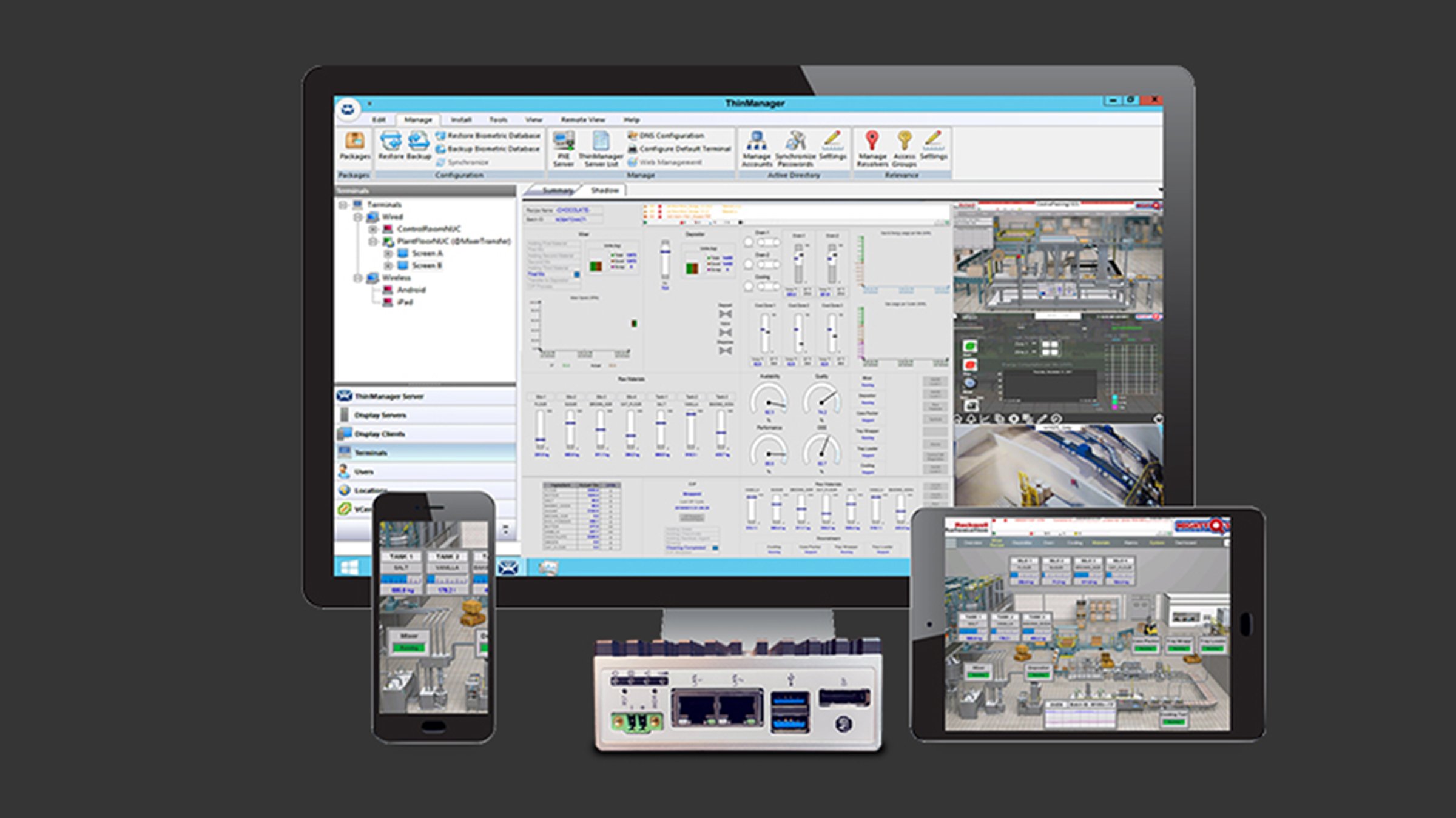 ThinManager 14.1 view screens