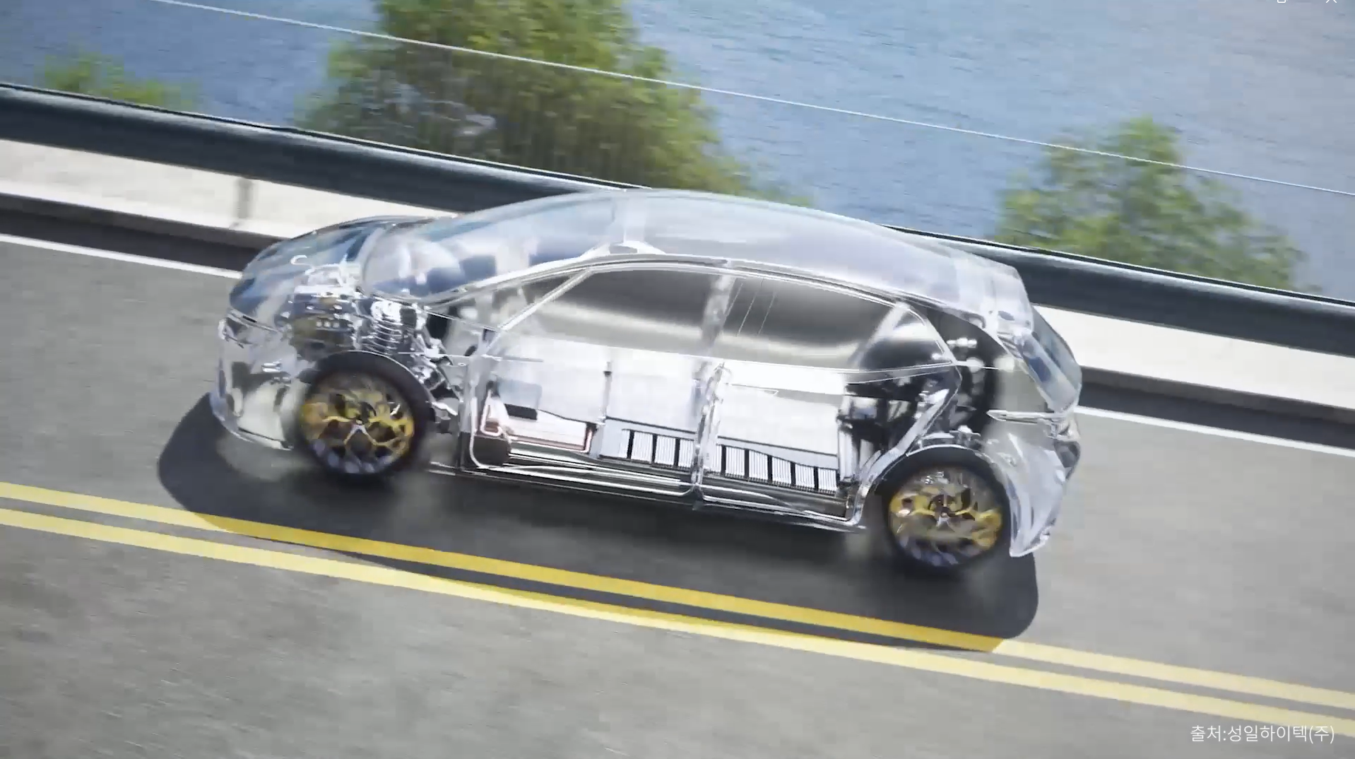 Electric Vehicle with lithium ion batteries 