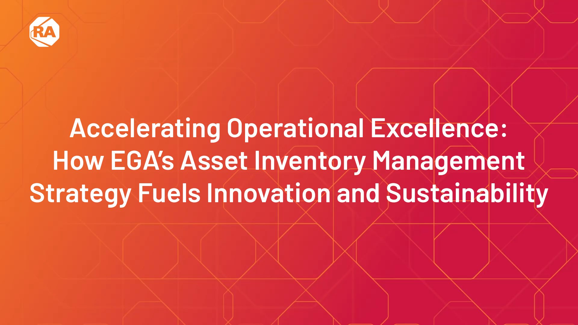 Accelerating Operational Excellence