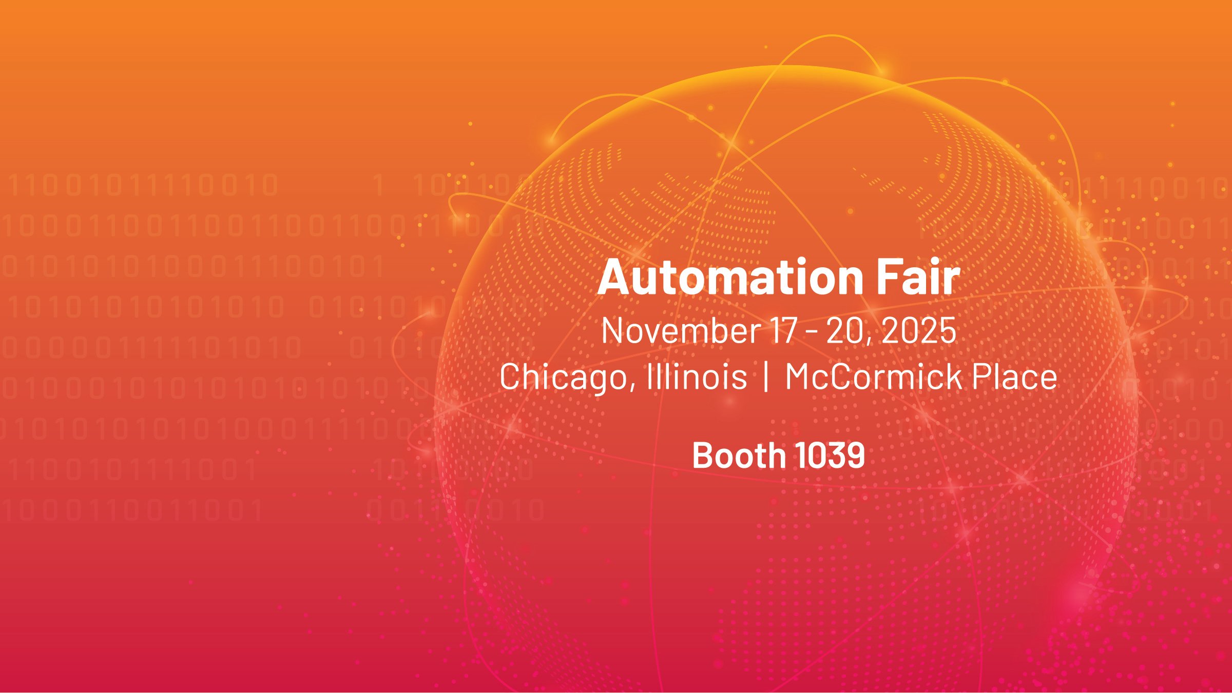 Automation Fair 2025 Booth 1039