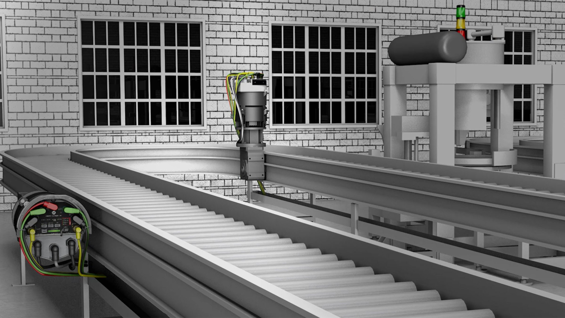 ArmorPowerFlex 330 on conveyor