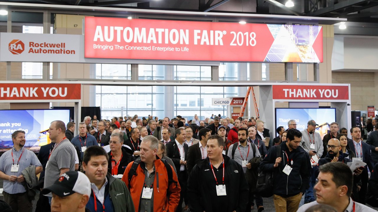 Entrance of Automation Fair 2018